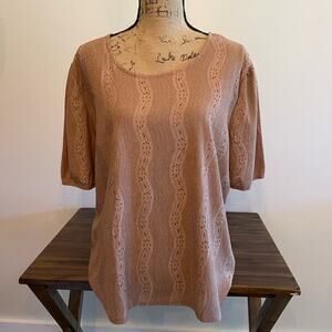 Est. 1946 Brown Short Sleeve Shirt Size XL